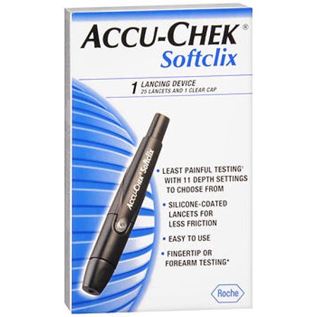 Kleuterschool Civic vinger Accu-Check Softclix Lancing Device Kit – Locatel Health & Wellness Online  Store