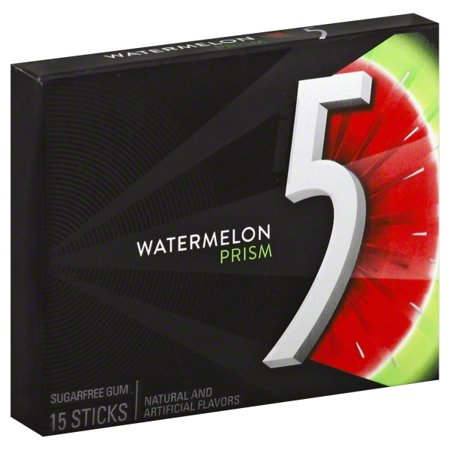 Five Sweet Watermelon Sugar Free Gum 15ct