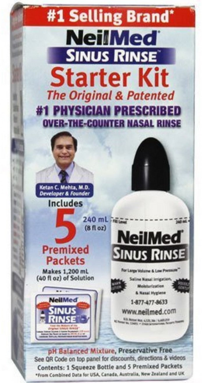 NeilMed Sinus Rinse Starter Kit 1 Each – Locatel Health & Wellness Online  Store
