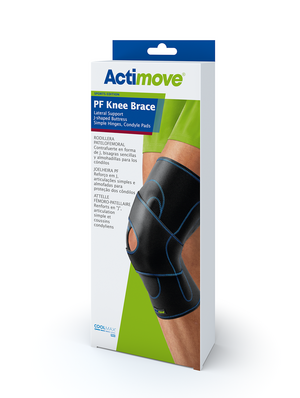 Actimove PF Knee Brace Lateral Support Simple Hinges, Condyle Pads J Buttress