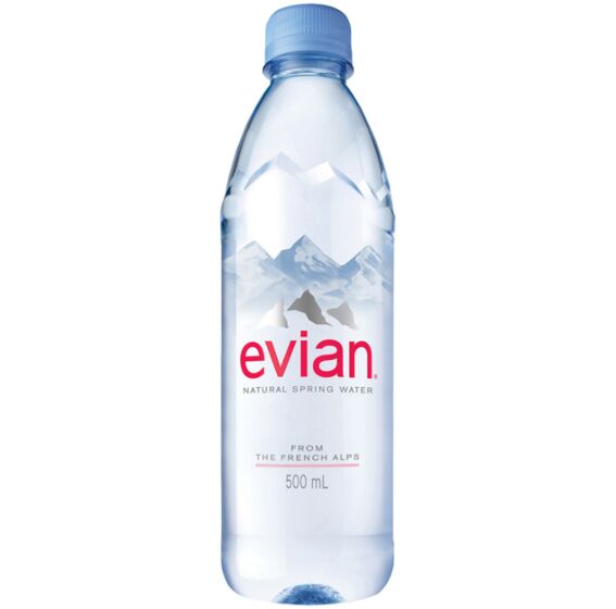 Evian Natural Spring Water 16.9 Oz