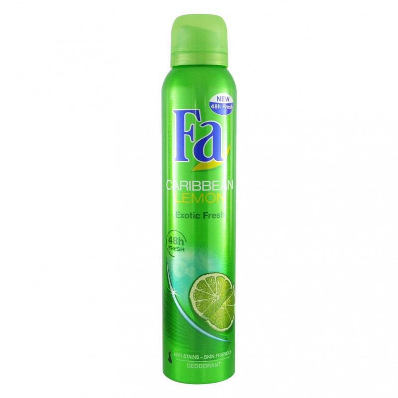 Fa Limones Del Caribe Deodorant Spray 6.7Oz
