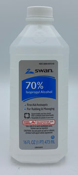 SWAN Isopropyl Alcohol 70% 16 OZ