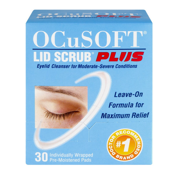 OcuSoft Lid Scrub Plus, Pre-moistened Pads