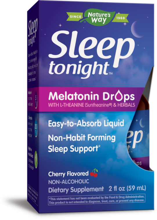 Nature's Way Sleep Tonight Melatonin Cherry Drops