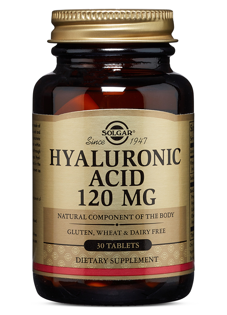 Solgar Hyaluronic Acid Complex 120 mg Tablets Locatel Health & Wellness Online Store