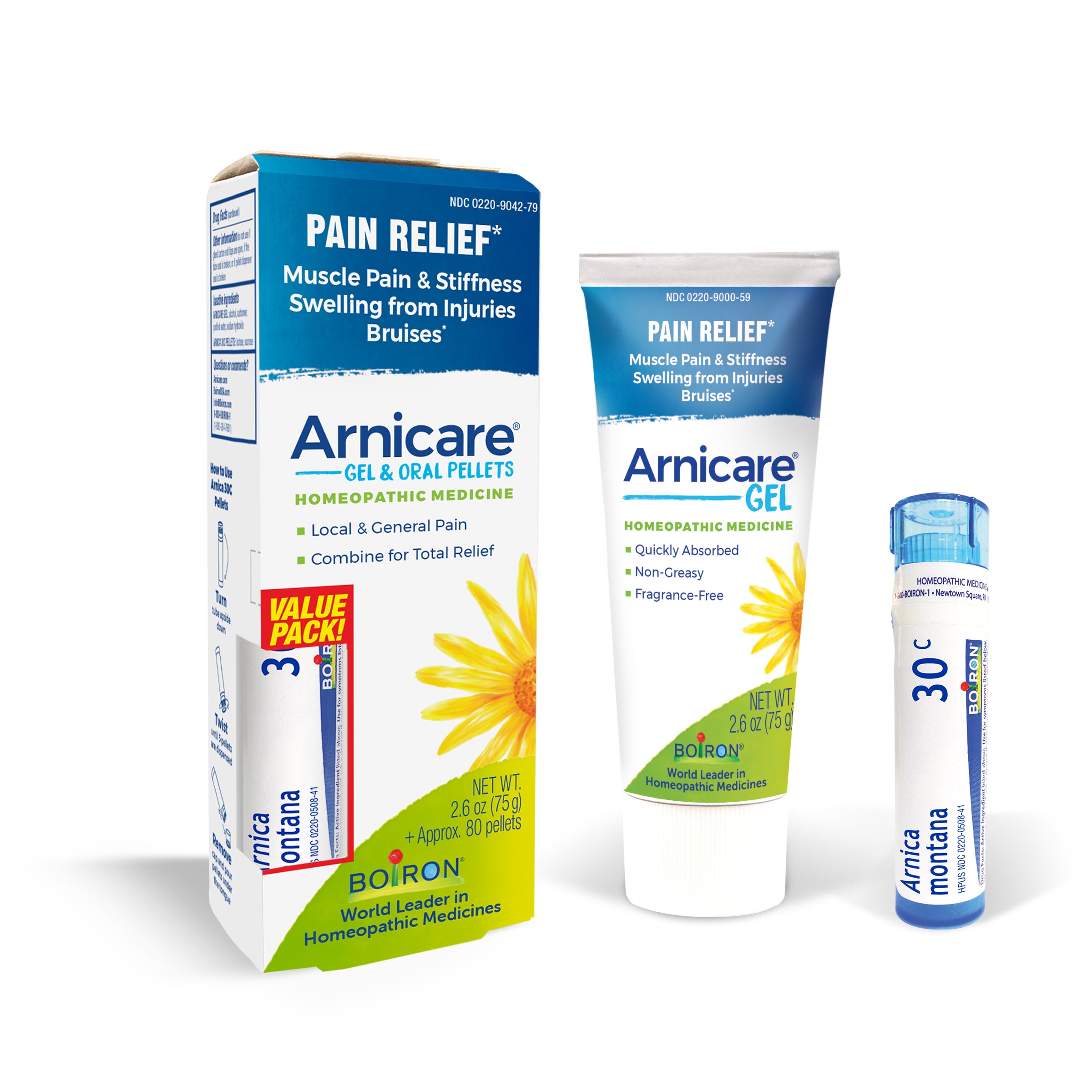 Arnica Gel & Oral Pellets Value Pack