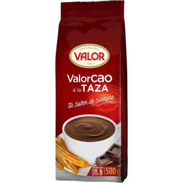 Valor Valorcao a la Tazcocoa Mix para chocolate caliente 17.6 oz