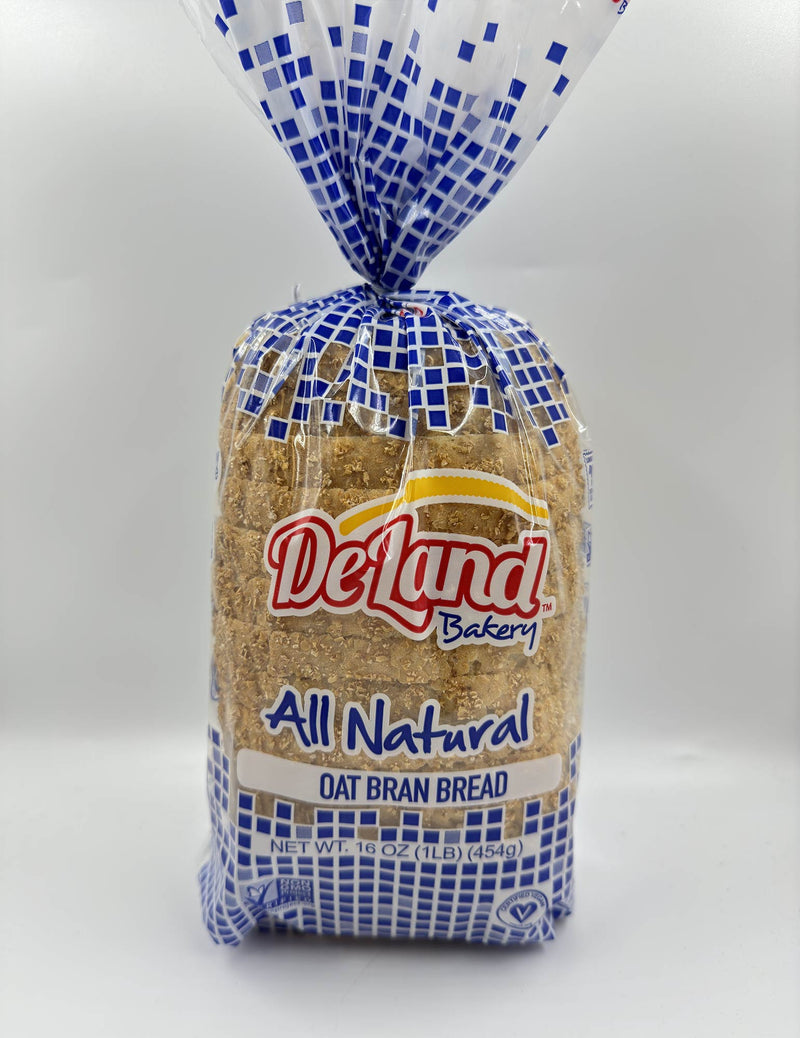 Deland Bakery Oat Bran Bread 16 oz