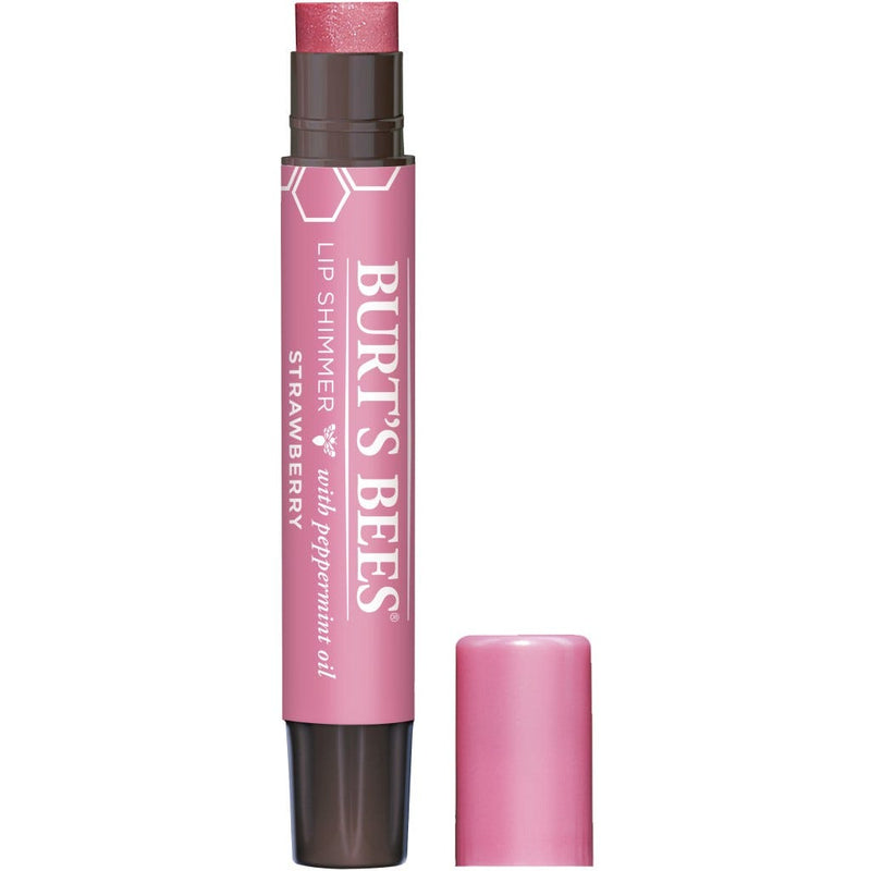 Burt's Bees Lip Shimmer Strawberry 0.009Oz