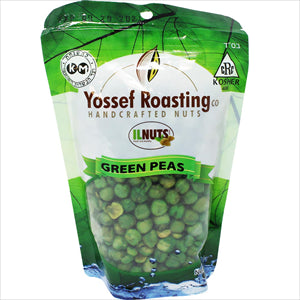 Yossef tostando guisantes verdes 6 oz