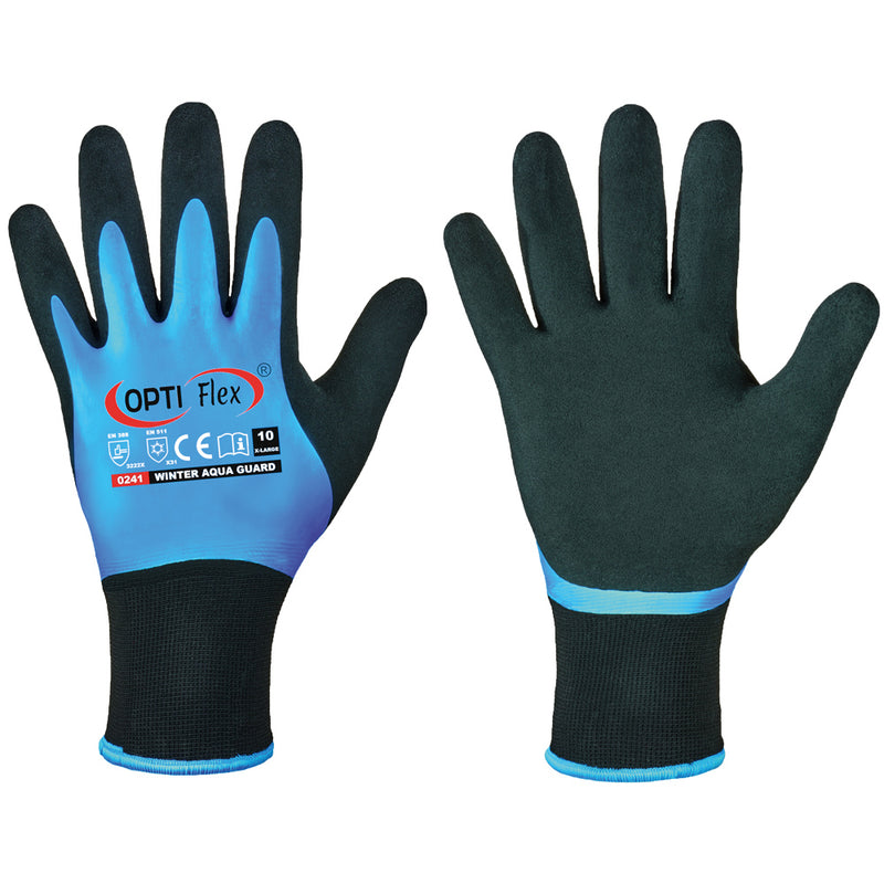 Jobst Witing Gloves Cotton con látex azul M