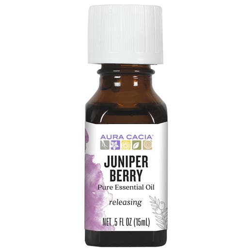 Aura cacia enebro berry puro aceite esencial de 0.5 oz