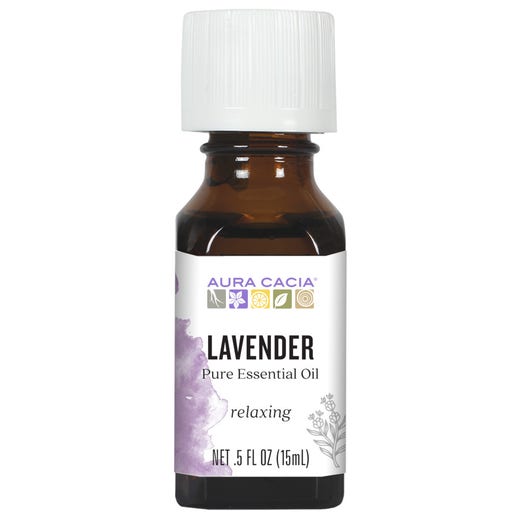 Aura cacia lavanda relajante aceite esencial 0.5 oz