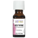 Aura Cacia Red Thyme Essential Oil 0.5oz