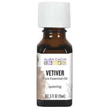 Aura Cacia Vetiver Pure Essential Oil 0.5oz