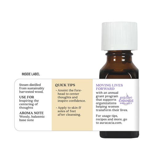 Aura Cacia Sandalwood In Jojoba Oil Ready To Use Essential Oil 0.5oz