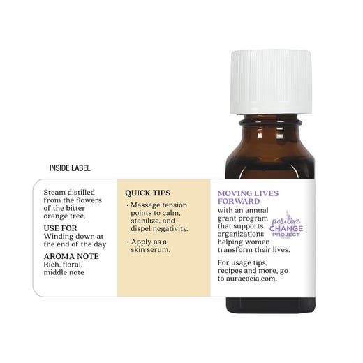 Aura Cacia Neroli In Jojoba Oil Essential Oil 0.5oz