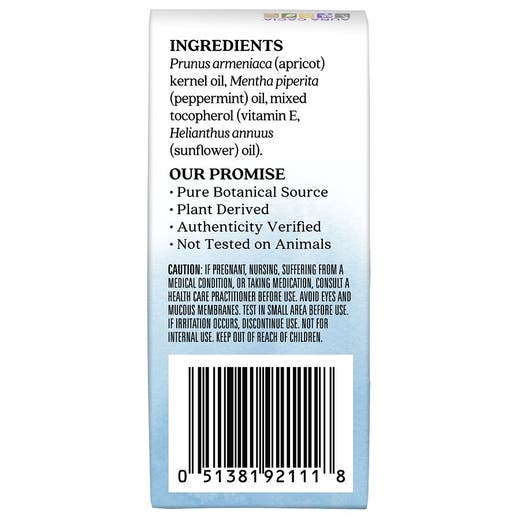 Aura Cacia Oil Peppermint Essential Oil Roll-On 0.31oz