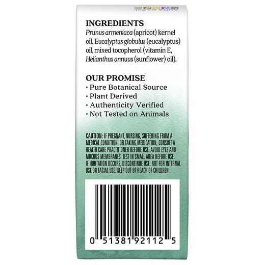 Aura cacia aceite eucaliptus rolla de aceite esencial de 0.31 oz