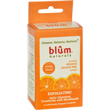 Blum Naturals Exfoliando toallitas de limpieza diarias con microperlas naranja 10ct