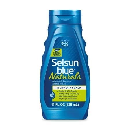 Selsun Blue Naturals Itchy Dry Scalp Antidandruff Shampoo 11 fl oz