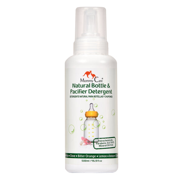 Mommy Care plato de espuma natural y jabón de botellas 16.9 fl oz