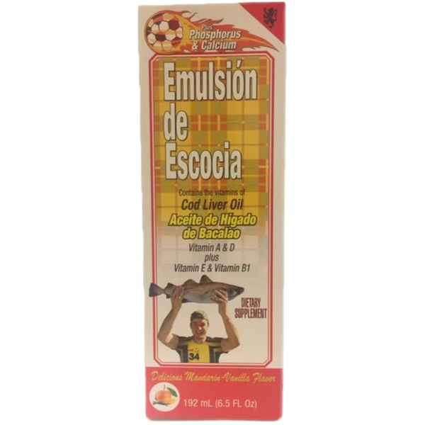 Emulsion De Escocia Mandarin Vanilla 6.5oz