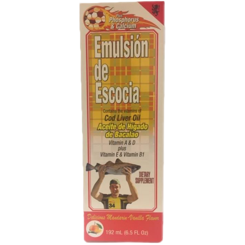 Emulsion De Escocia Mandarin Vanilla 6.5oz