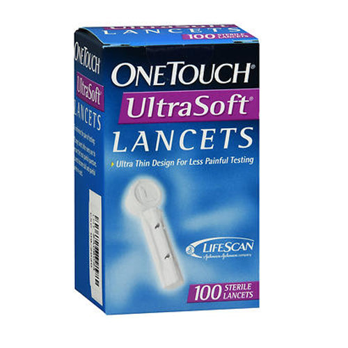 One Touch Ultra Soft Lancets 100ct