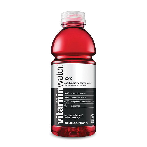 Vitamin Water XXX Acai Blueberry Pomegranate 20oz