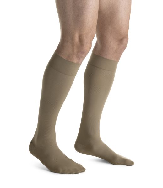 Jobst for Men Knee High Closed Toe15-20 Khaki XL