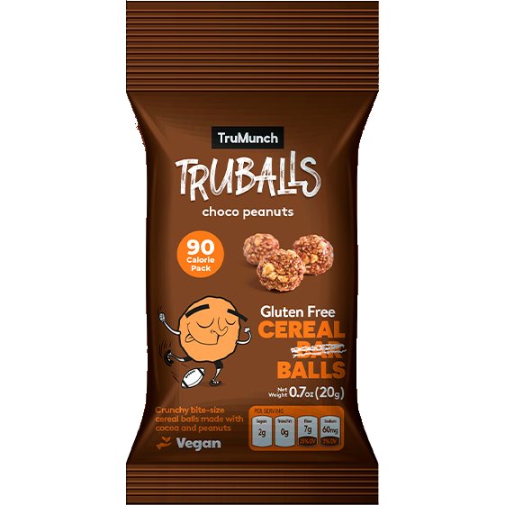 Trumunch Cereal Truballs Choco Peanuts 1oz