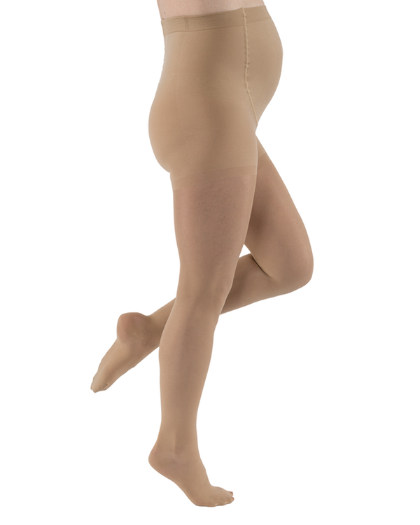 Jobst Ultrasheer Maternity Pantyhose 8-15 Beige M