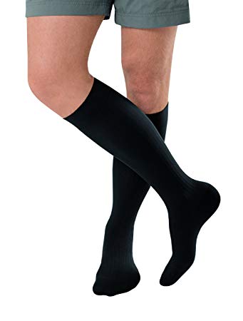 Jobst For Men Ambition Knee High Soft Fit Closed Toe 15-20 Black