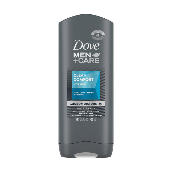 DOVE MEN+CARE CLEAN COMFORT BODY&FACE 13.5 Oz