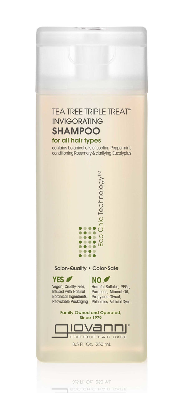 Giovanni Shampoo Tea Tree Triple Treat 8.5 Oz