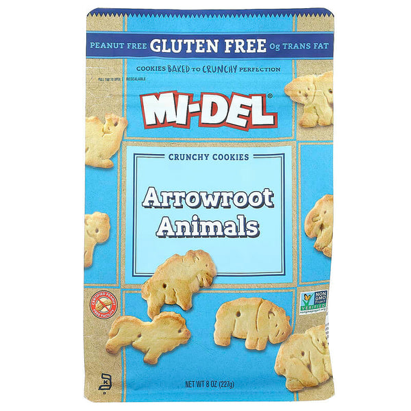 Mi-Del Arrowroot Animals Gluten Free Cookies 8oz