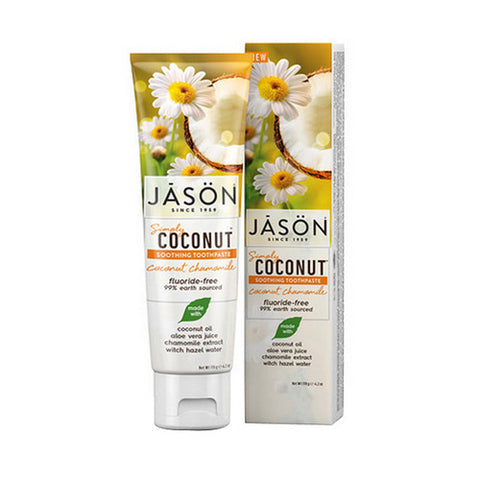 Jason Coconut Chamomile Toothpaste 4.2oz – Locatel Health & Wellness ...