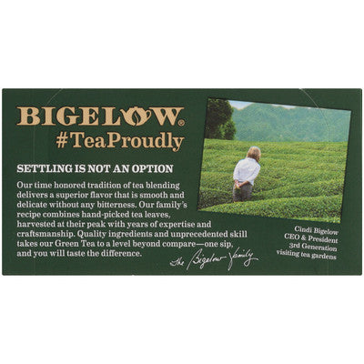 Bigelow Green Tea Classic Bagsx20 de té descafeinado