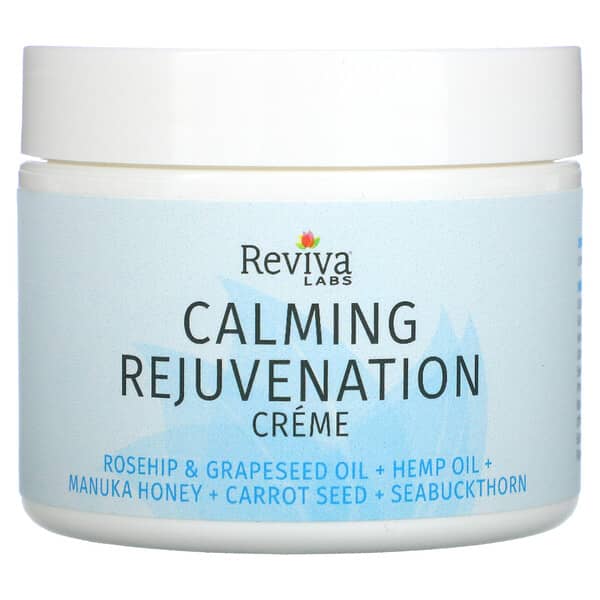 Rejuvenecimiento calmante de Reviva Creme 2oz