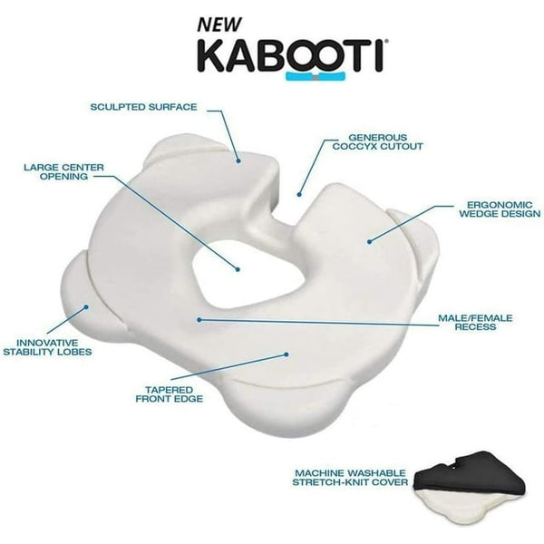 Contour Kabooti Cushion Gray