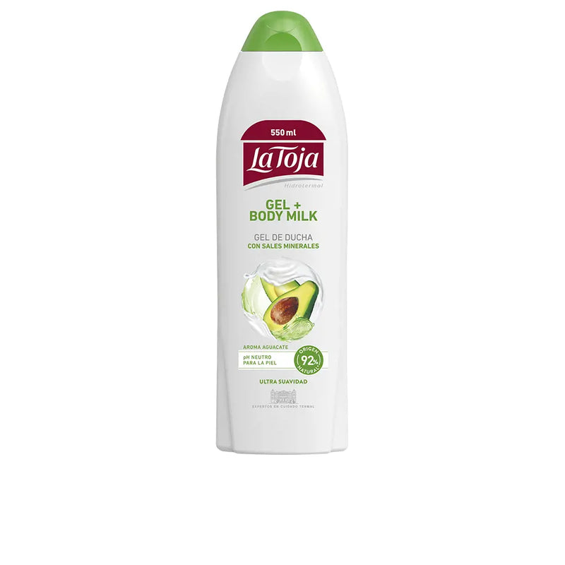 La Toja Gel + Body Milk Avocado Body Wash 650ml