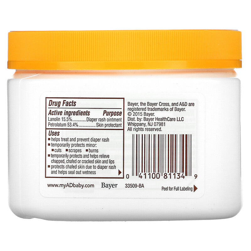 A+D Ointment Jar 16Oz