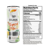 Celsius Sparkling Tropical Vibe 12 Oz