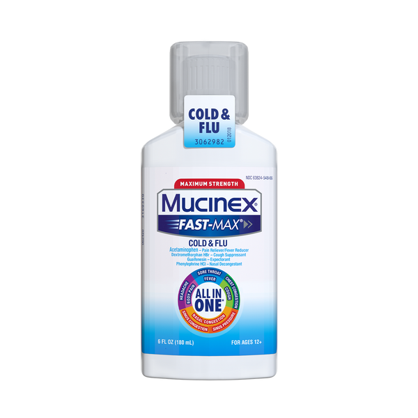 Mucinex Fast Max Severe Cold & Flu 6Oz