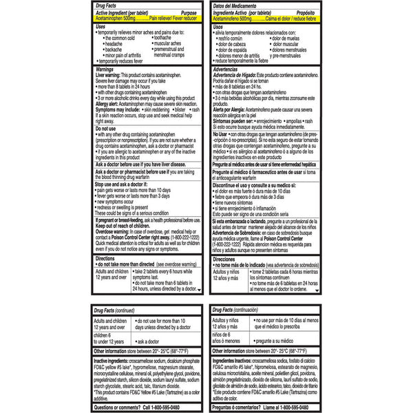 Dolo-Neurobion Extra stength dolor relevista tabletas 60ct