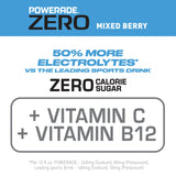 Powerade Zero Sports Drink Mixed Berry 20oz