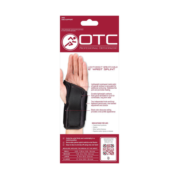 OTC Wrist Splint 6" Left 2082