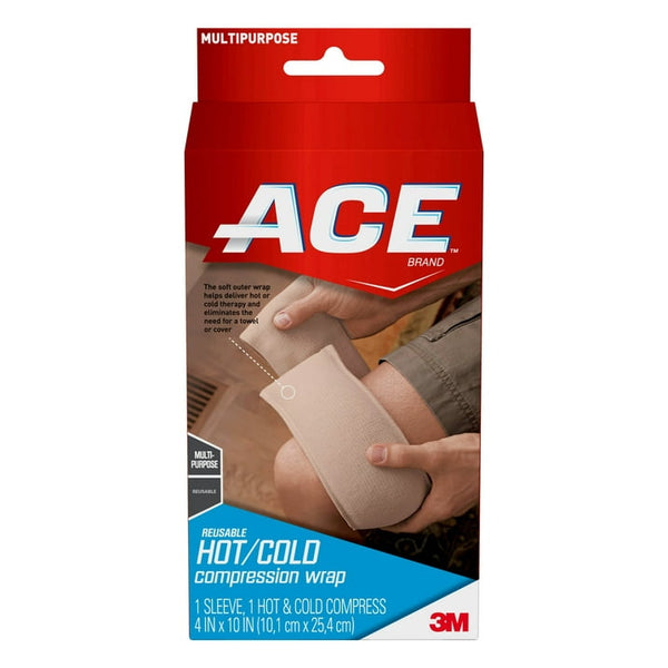 Ace Hot & Cold Compression Wrap 4"x10"